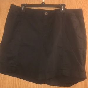 Women’s Croft & Barrow Black Shorts Sz 18 Stretch